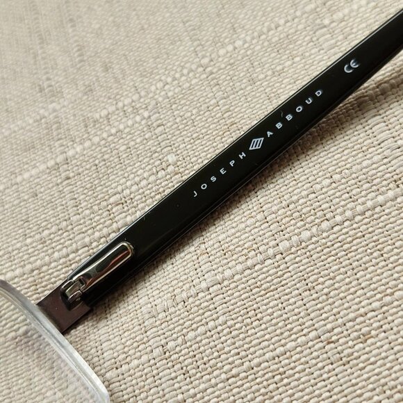 Joseph Abboud Men Eyeglasses Frame JA4073 Gunmetal Tone Half Rim Glasses - Picture 9 of 13